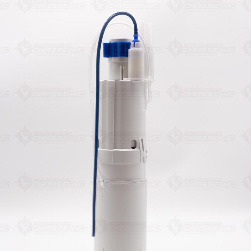 Mécanisme de chasse double capillaire pour WC suspendus