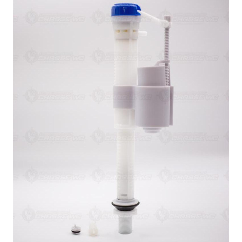 Robinet Flotteur F90 Sous Coque - Servo-valve, Embout Laiton 3/8" - Débit 7,6 L/min à 3 Bars, Réglage Par Vis