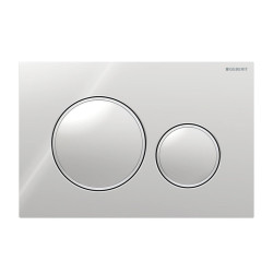Plaque de commande Sigma 20 chromée Geberit