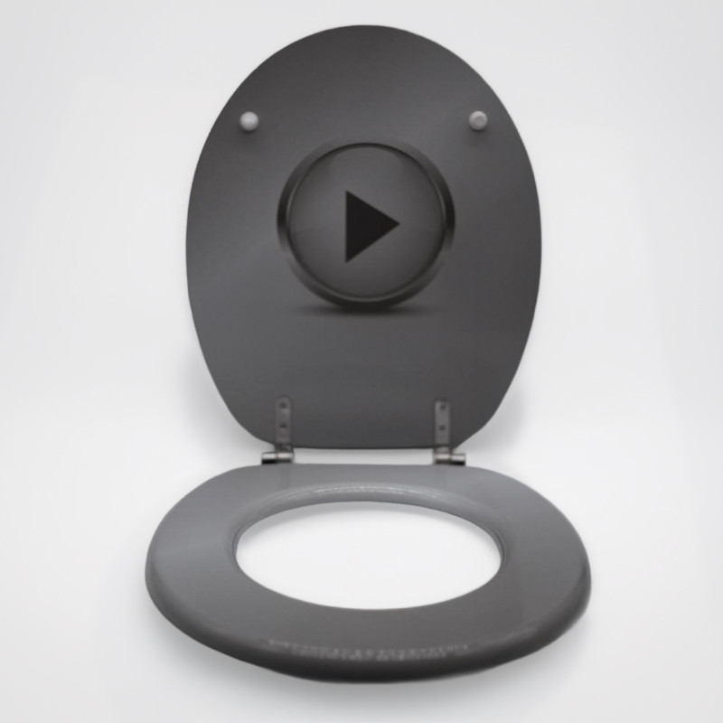 Abattant play pause Wirquin