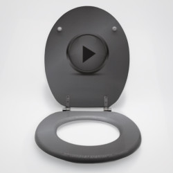 Abattant play pause Wirquin